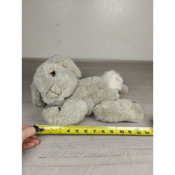 Vintage Gund Jointed Plush Bunny Easter Rabbit Beige Floppy Ears Soft Cuddly - Picture 9 of 10